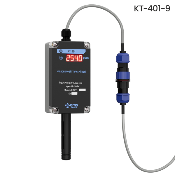 KT-4X1 GÖSTERGELİ KARBONDİOKSİT TRANSMİTTERİ - Görsel 4