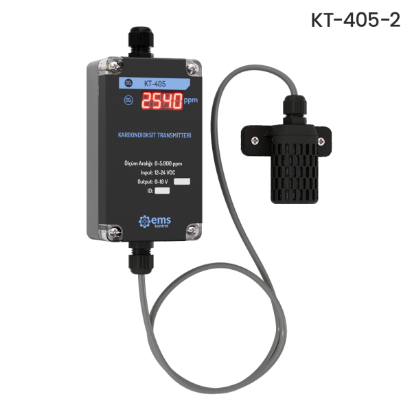 KT-4X5 CARBON DIOXIDE TRANSMITTER WITH DISPLAY - Image 2