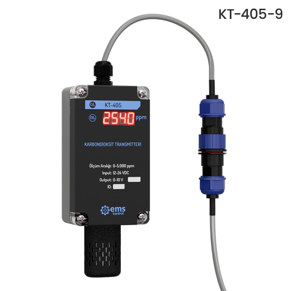 KT-4X5 CARBON DIOXIDE TRANSMITTER WITH DISPLAY - Image 3