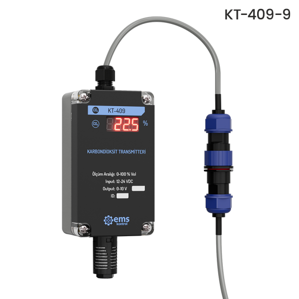 KT-4X9 CARBON DIOXIDE TRANSMITTER WITH DISPLAY - Image 4