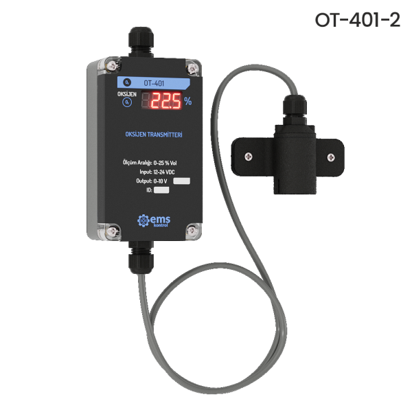 OT-4XX OXYGEN (O₂) TRANSMITTER WITH DISPLAY - Image 2