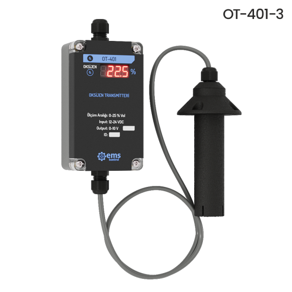 OT-4XX OXYGEN (O₂) TRANSMITTER WITH DISPLAY - Image 3