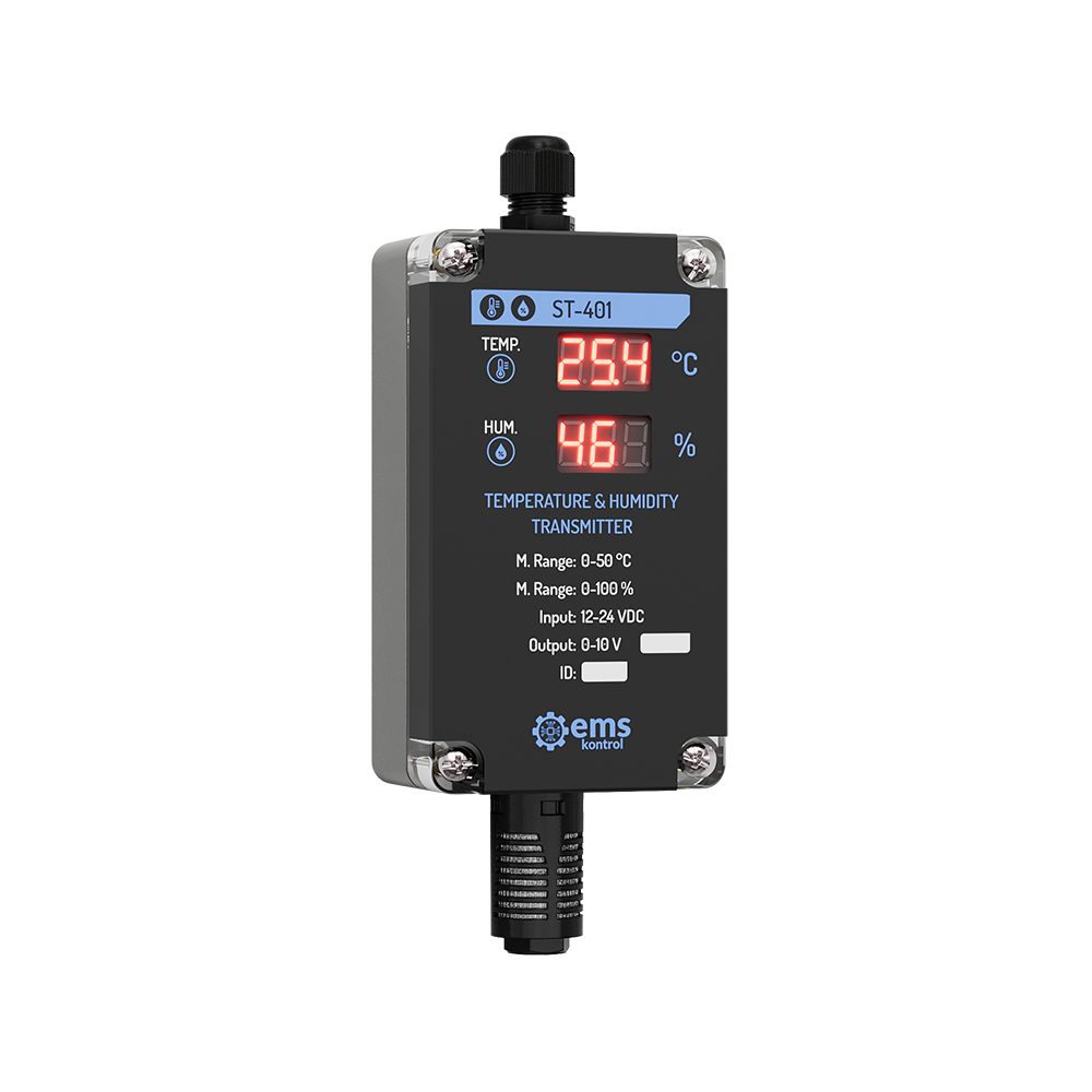 ST-4XX TEMPERATURE & HUMIDITY TRANSMITTER WITH DISPLAY