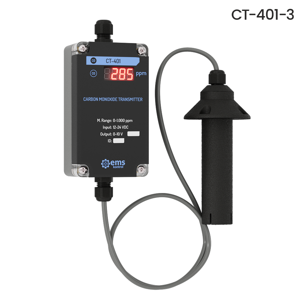CT-4XX CARBON MONOXIDE (CO) TRANSMITTER WITH DISPLAY - Image 3