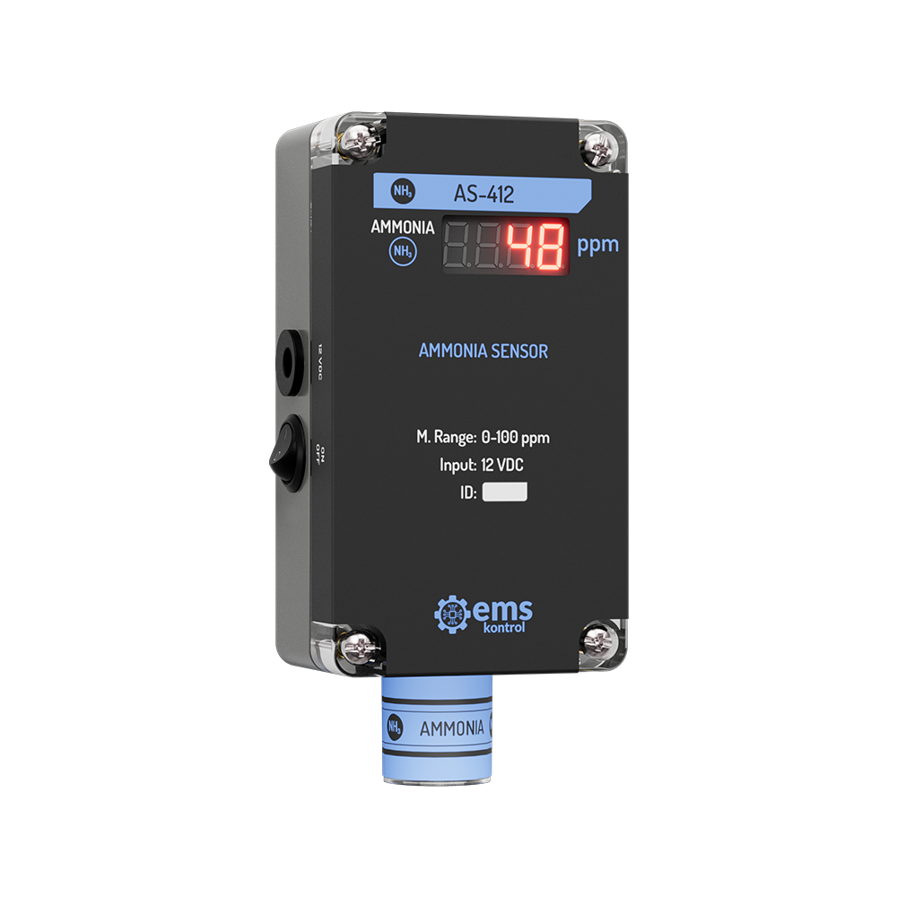 AS-412 PORTABLE AMMONIA (NH₃) SENSOR