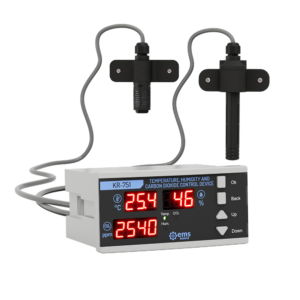 KR-751 PANEL TYPE TEMPERATURE, HUMIDITY AND CARBON DIOXIDE CONTROL DEVICE
