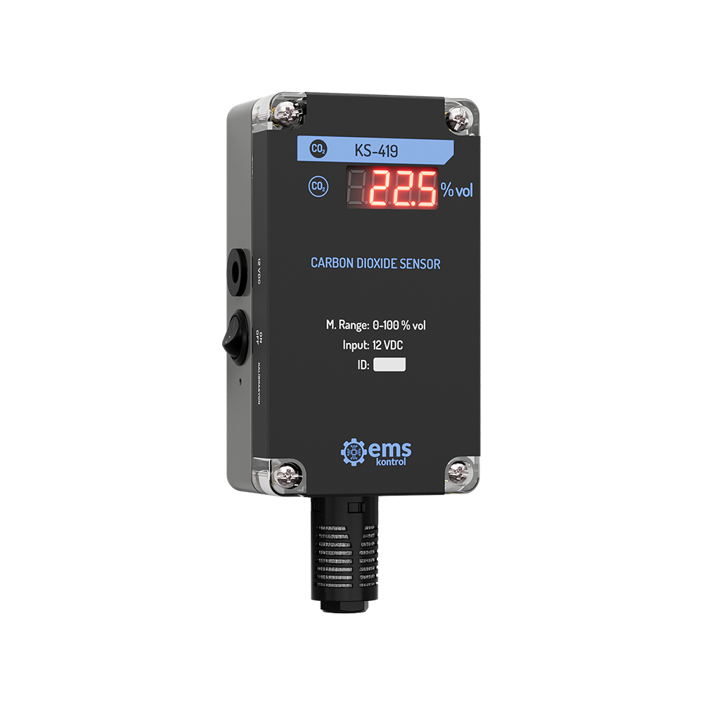 KS-419 PORTABLE CARBON DIOXIDE SENSOR
